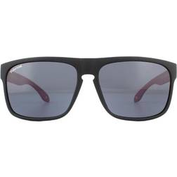 Montana Unisex MP37 C Black with Pink Rubbertouch Polarized