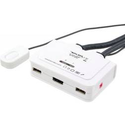 InLine Commutateur kvm hdmi usb 2 ports avec audio