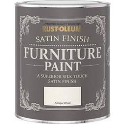 Rust-Oleum Satin Furniture Paint Antique White 0.75L