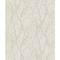 Rasch Studio 2021 tapet Grene creme hvid 0,53 x 10 meter 633252