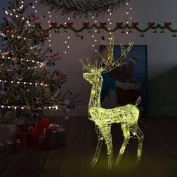 vidaXL Acrylic Reindeer Christmas Lamp