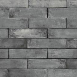 D-C-Fix Grey Tile Brick 3D Effect Wallpaper Bathroom Kitchen Vinyl