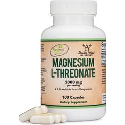Double Wood Supplements Magnesium L-Threonate 2000 mg