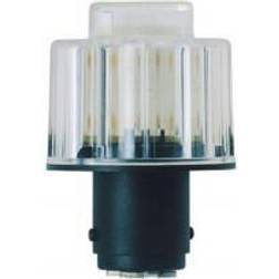 WERMA Led-lampe 24v 45ma Ba15d Rød, Type: