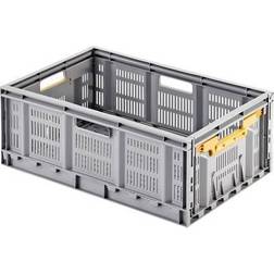 Alutec 05120 Folding box (L x W x H) 400 x 600 x 230 mm Grey 1 pc(s)