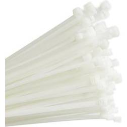 Panduit Kabelbinder 3,6x142 Mm I Pakker A 100 Styk Hvid