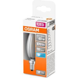 Osram Bombilla led vela e14 4w fría 6500k