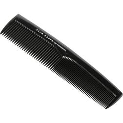 Acca Kappa Professional Styling Fine Coarse Teeth Comb 7208 Black