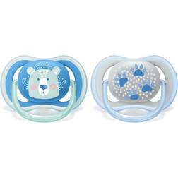 Avent Philips Ultra Air 6-18 m napp Pastel Boy 2 st