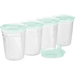 BabyOno Get Ready food containers 4 pcs 4x200 ml