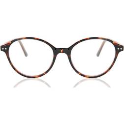 SmartBuy Collection Naisten Soikea Full rim Muovi Kilpikonnashell Sinisen Valon Suodatin