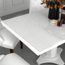 vidaXL Bordbeskytter 120x90 cm 2 mm PVC Transparent