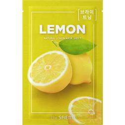 The Saem Natural Mask Sheet Lemon Brightening and Moisturising Sheet Mask