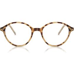 SmartBuy Collection Naisten Soikea Full rim Muovi Kilpikonnashell Sinisen Valon Suodatin