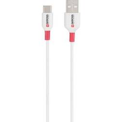 Skross USB-kabel USB 2.0 USB-A-hanstik