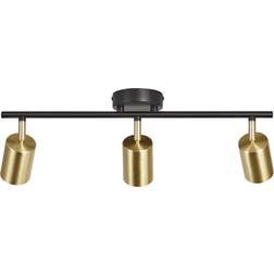 Nordlux Explorer 3 Brass/Black Spotlight
