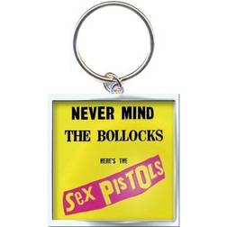 Rocks-Off Sex Pistols Keyring Never Mind The Bolocks in One