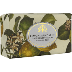 English Soap Company, Vintage Wrapped Shea Butter Soap, Lemon Mandarin, 200g