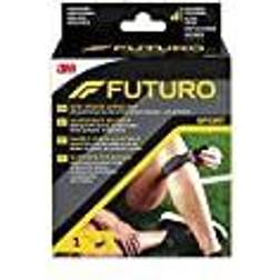 Futuro FUT09189 sport knä spange, latexfri, en storlek, svart