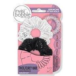 invisibobble SPRUNCHIE EXTRA HOLD DUO Get a Grip GREY BLACK