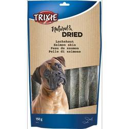 Trixie Salmon Leather, dog treat, dried, 150g