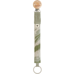 Bibs Pacifier Clip Camouflage Hunter Green