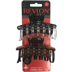 Revlon Strong Hold Hair Claw Clips, 2 Count