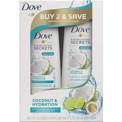 Unilever Dove Nourishing Secrets Shampoo and Conditioner Coconut