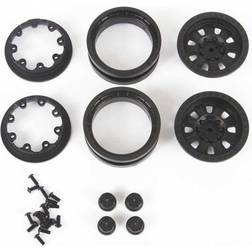 Axial 1.9 3pc. Raceline Monster Beadlock Wheels Blk (2)