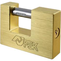 Ferrestock Lucchetto Con Chiave 90 Mm