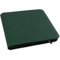 Vault X Vault X Premium eXo-Tec Zip Binder 12 Pocket Trading Card Album Folder 480 Side Loading Pocket Binder for TCG