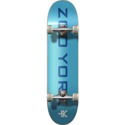 Zoo York OG 95 Block Logo 7.75" Skateboard complet noir black/white Uni