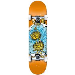 Antihero Skateboard Grimple Glue MD 7.75 Orange 7.75" Unisex Adult, Kids, Newborn, Toddler, Infant