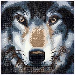 Crystal Art Kits Canvas 30x30cm Wolf Tavla