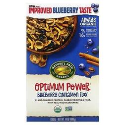 Nature's Path Organic Optimum Power Cereal, Blueberry Cinnamon Flax, 14