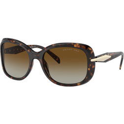 Prada Polarized Solbriller - Tortoise