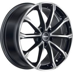 Mak DaVinci blk/pol 8x18 5/108 ET48 CB65.1