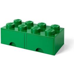 LEGO Room Copenhagen Storage Brick Drawer 8 Dark Green