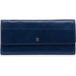 Jill Large Trifold Continental Wallet - Denim Continental Wallet Denim