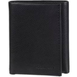 Men's Soft Milled Trifold Wallet - Black