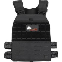 WOLF TACTICAL Adjustable Weighted Vest – WODs, Strength and Endurance Training, Fitness Workouts, Running