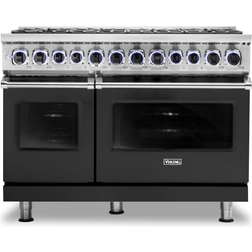Viking VDR74828BCSLP 48" Cast Black Liquid Propane