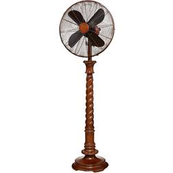 DecoBREEZE DBF0426 Raleigh Floor Fan With 3 Speed Oscillating