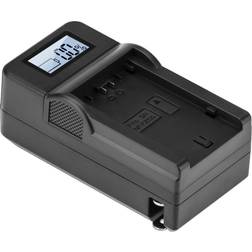 Green Extreme Compact Smart Charger with LCD Screen for Sony NP-FZ100