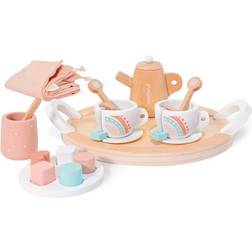 Miniland Doll Wooden Tea Set