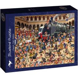 Bluebird French Train Station 1000 Pieces