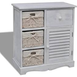 vidaXL Chest with Baskets Förvaringsskåp 60x63cm