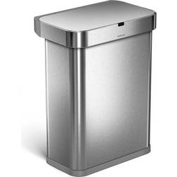 Simplehuman Voice + Motion Rectangular Sensor Can 58L