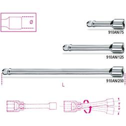 Beta Tools 3/8 Wobble Extension Bar 910AN/250