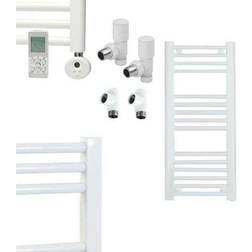 Solaire Bray Straight Heated Towel Rail